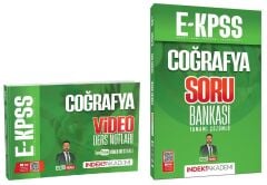 İndeks Akademi 2026 EKPSS Coğrafya Video Ders Notları + Soru Bankası 2 li Set - Mesut Yılmaz İndeks Akademi Yayıncılık