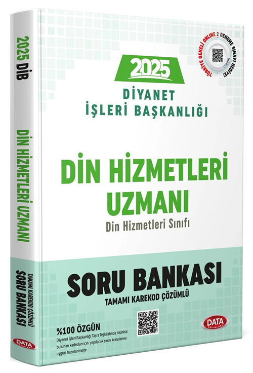 Data 2025 GYS DİB Diyanet İşleri Başkanlığı Din Hizmetleri Uzmanı Soru Bankası Görevde Yükselme Data Yayınları