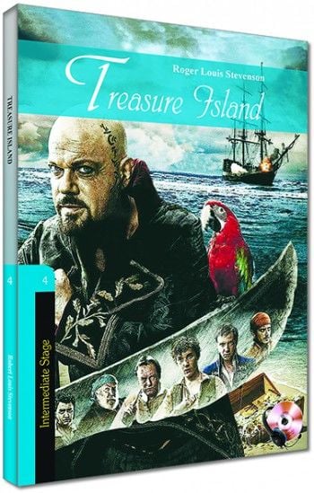 Kapadokya İngilizce Hikaye Treasure Island Stage 4 R. L. Stevenson Kapadokya Yayınları