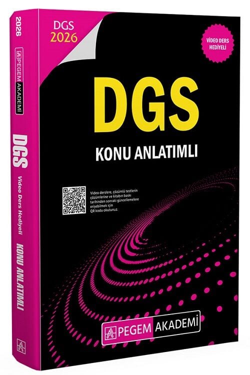 Pegem 2026 DGS Konu Anlatımlı Pegem Akademi Yayınları
