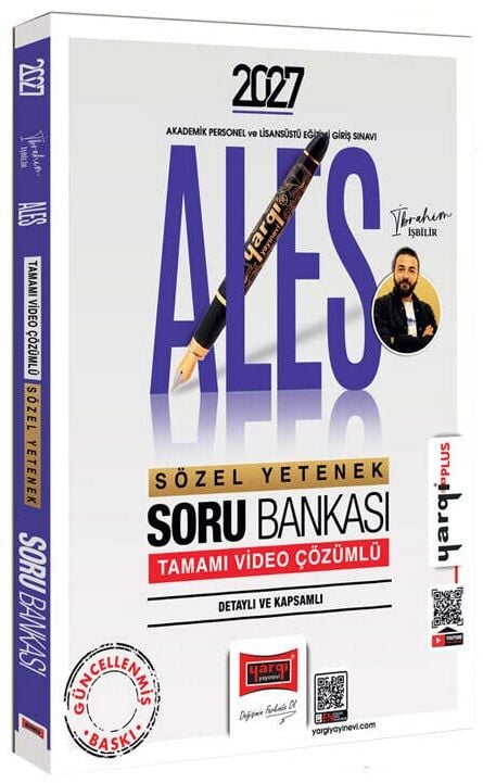 Yargı 2027 ALES Sözel Yetenek Soru Bankası Çözümlü - İbrahim İşbilir Yargı Yayınları