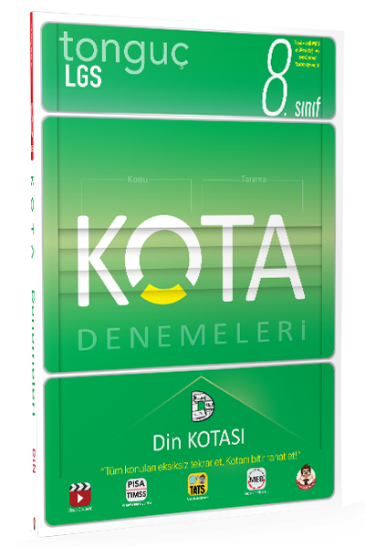 Tonguç 8. Sınıf LGS Din Kültürü KOTA Denemeleri Tonguç Akademi