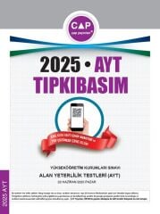 Çap Yayınları 2025 AYT Çıkmış Sorular Tıpkı Basım Çap Yayınları