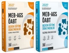 Pegem 2027 ÖABT MEB-AGS Beden Eğitimi Öğretmenliği Konu Anlatımlı + Soru Bankası 2 li Set Pegem Akademi Yayınları