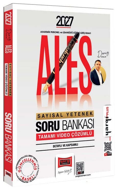 Yargı 2027 ALES Sayısal Yetenek Soru Bankası Çözümlü - Deniz Atalay Yargı Yayınları