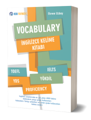 NSN Yayınları YDS YÖKDİL TOEFL IELTS Vocabulary İngilizce Kelime Kitabı - Ekrem Uzbay NSN Yayınları