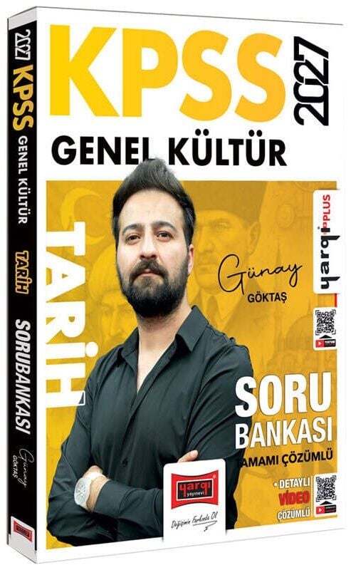 Yargı 2027 KPSS Tarih Soru Bankası Çözümlü - Günay Göktaş Yargı Yayınları