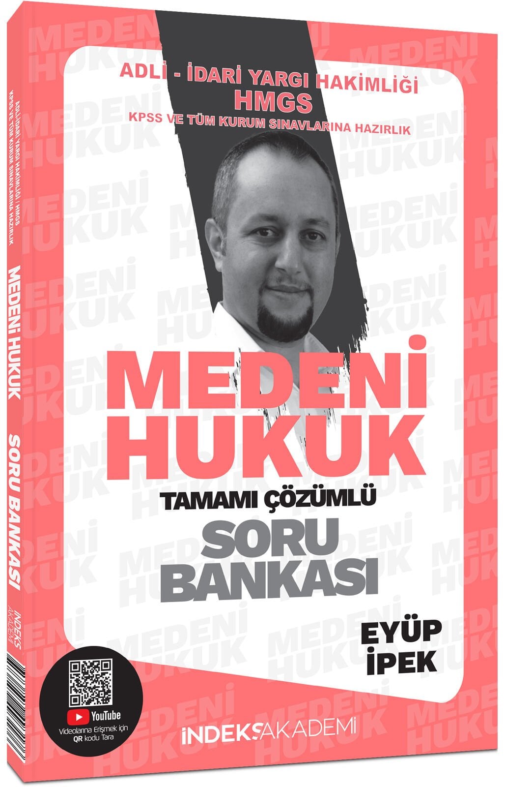SÜPER FİYAT - İndeks Akademi 2025 KPSS A Grubu Medeni Hukuk Soru Bankası Çözümlü - Eyüp İpek İndeks Akademi Yayıncılık