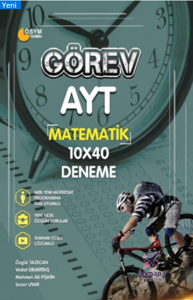 Armada YKS AYT Matematik Görev 10x40 Deneme Armada Yayınları