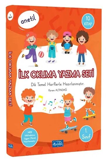 Anetil İlk Okuma Yazma Seti 10 Kitap Parıltı Yayınları