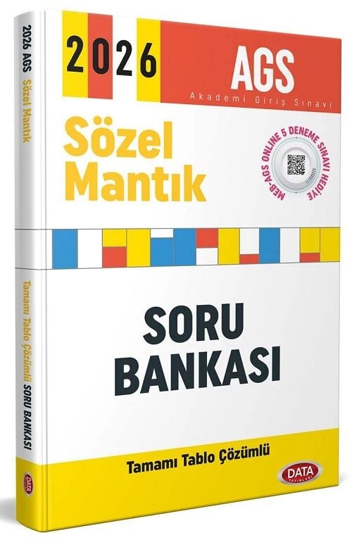 Data 2026 MEB-AGS Sözel Mantık Soru Bankası Çözümlü Data Yayınları