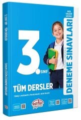 Editör 3. Sınıf Tüm Dersler Maarif Modeli Deneme Sınavları Editör Yayınları