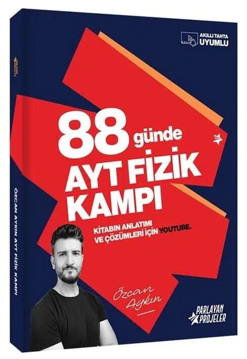 Parlayan Projeler 2026 YKS AYT 88 Günde Fizik Kampı - Özcan Aykın Parlayan Projeler