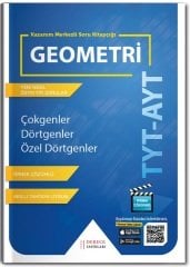 Derece YKS TYT AYT Geometri Çokgenler Dörtgenler Özel Dörtgenler Kazanım Merkezli Soru Kitapçığı Video Çözümlü Derece Yayınları