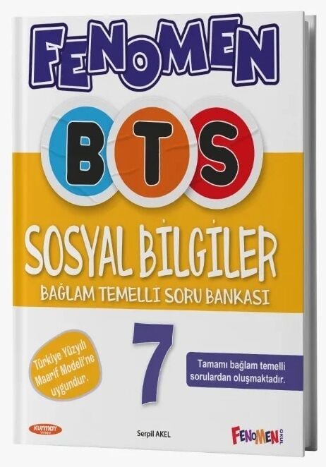 Fenomen Okul 5. Sınıf Sosyal Bilgiler BTS Maarif Modeli Soru Bankası Fenomen Okul Yayınları