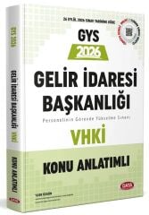 Data 2026 GYS Gelir İdaresi Başkanlığı VHKİ Konu Anlatımı Görevde Yükselme Data Yayınları