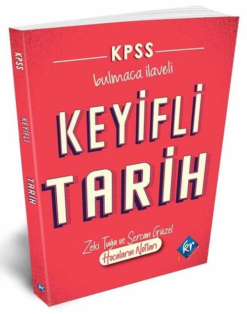 SÜPER FİYAT - KR Akademi KPSS Keyifli Tarih Hocaların Notları Konu Anlatımlı Soru Bankası - Zeki Tuğa KR Akademi