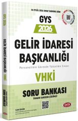 Data 2026 GYS GİB Gelir İdaresi Başkanlığı VHKİ Soru Bankası Çözümlü Görevde Yükselme Data Yayınları