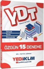 Yediiklim YDT 15 Özgün Deneme - Fatih Çömez Yediiklim Yayınları