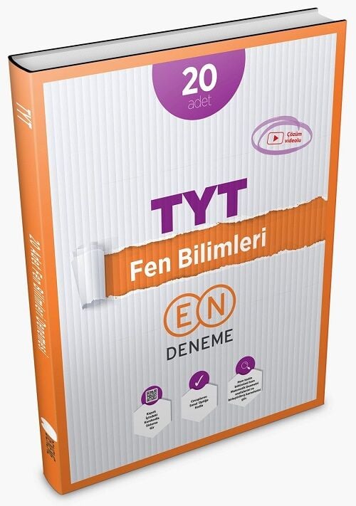 En Deneme YKS TYT Fen Bilimleri 10 Deneme Çözümlü En Deneme