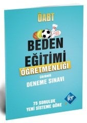SÜPER FİYAT - KR Akademi ÖABT Beden Eğitimi Öğretmenliği Deneme Çözümlü KR Akademi