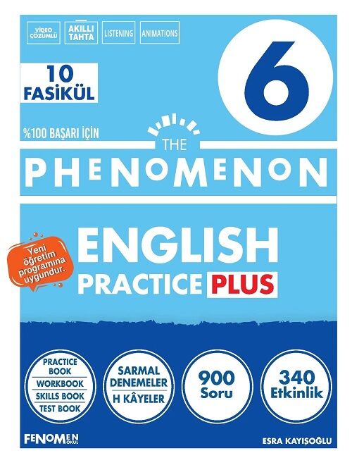 Fenomen Okul 6. Sınıf İngilizce The Phenomenon Practice Plus Fenomen Okul Yayınları