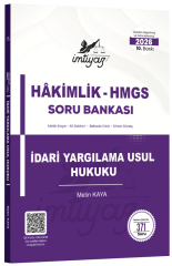 İmtiyaz 2026 HMGS Hakimlik İdari Yargılama Usul Hukuku Soru Bankası 10. Baskı - Metin Kaya İmtiyaz Yayıncılık