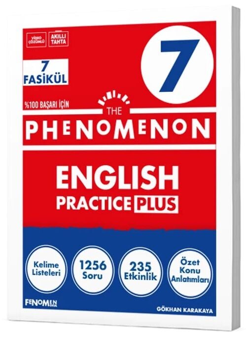 Fenomen Okul 7. Sınıf İngilizce The Phenomenon Practice Plus Fenomen Okul Yayınları