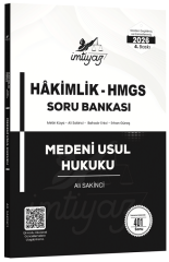 İmtiyaz 2026 HMGS Hakimlik Medeni Usul Hukuku Soru Bankası 4. Baskı - Ali Sakinci İmtiyaz Yayıncılık
