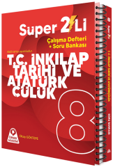 Örnek Akademi 8. Sınıf TC İnkılap Tarihi ve Atatürkçülük Süper İkili Çalışma Fasikülleri Seti Örnek Akademi Yayınları