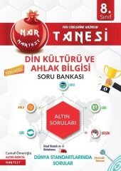 Nartest 8. Sınıf Din Kültürü ve Ahlak Bilgisi Altın Sorular Soru Bankası Nartest Yayınları