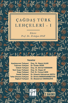 Gazi Kitabevi Çağdaş Türk Lehçeleri-2 2. Baskı - Erdoğan Boz Gazi Kitabevi