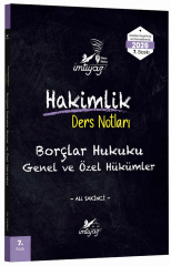 İmtiyaz 2026 Hakimlik Borçlar Hukuku Genel ve Özel Hükümler Ders Notları 7. Baskı - Ali Sakinci İmtiyaz Yayıncılık