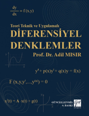 Gazi Kitabevi Diferensiyel Denklemler 4. Baskı - Adil Mısır Gazi Kitabevi