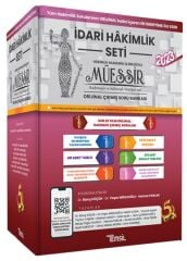 SÜPER FİYAT - Temsil 2023 MÜESSİR İdari Hakimlik Çıkmış Soru Bankası Seti 5. Baskı Temsil Kitap Yayınları