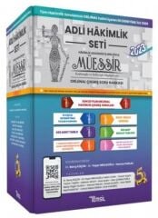 SÜPER FİYAT - Temsil 2023 MÜESSİR Adli Hakimlik Çıkmış Soru Bankası Seti 5. Baskı Temsil Kitap Yayınları
