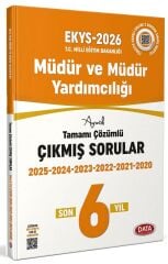 Data 2026 MEB EKYS Müdür ve Yardımcılığı Çıkmış Sorular Son 5 Yıl Çözümlü Data Yayınları