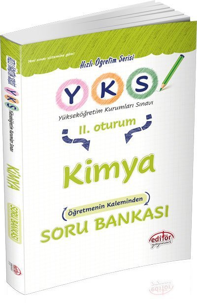 Editör YKS 2. Oturum Kimya Soru Bankası Editör Yayınları
