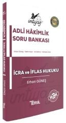 SÜPER FİYAT - Temsil 2023 İMTİYAZ Adli Hakimlik İcra ve İflas Hukuku Soru Bankası - Erhan Güneş Temsil Yayınları