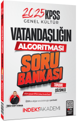 İndeks Akademi 2025 KPSS Vatandaşlık Vatandaşlığın Algoritması Soru Bankası Çözümlü - Emrah Vahap Özkaraca İndeks Akademi Yayıncılık