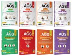 YENİ AGS - Yediiklim 2026 MEB-AGS Eğitim Bilimleri + Mevzuat Video Ders Notu + Soru Bankası 8 li Set Yediiklim Yayınları