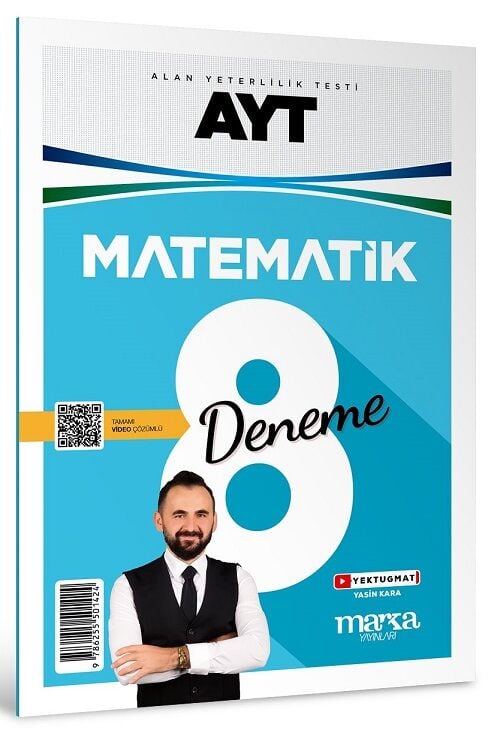 Marka YKS AYT Matematik 8 Deneme Çözümlü Marka Yayınları