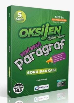 Oksijen 5. Sınıf Paragraf Oksijen Soru Bankası Oksijen Yayınları
