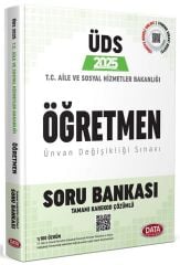 SÜPER FİYAT - Data 2025 GYS Aile ve Sosyal Hizmetler Bakanlığı Öğretmen Soru Bankası Çözümü Görevde Yükselme Data Yayınları