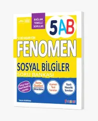 Fenomen Okul 5. Sınıf Sosyal Bilgiler Fenomen A-B Maarif Modeli Soru Bankası Fenomen Okul Yayınları