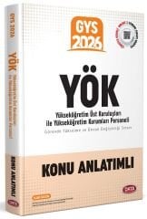 Data 2026 GYS YÖK Yükseköğretim Kurumları Personeli Konu Anlatımlı Görevde Yükselme Data Yayınları