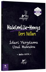 İmtiyaz 2026 HMGS Hakimlik İdari Yargılama Usul Hukuku Ders Notları 8. Baskı - Metin Kaya İmtiyaz Yayıncılık