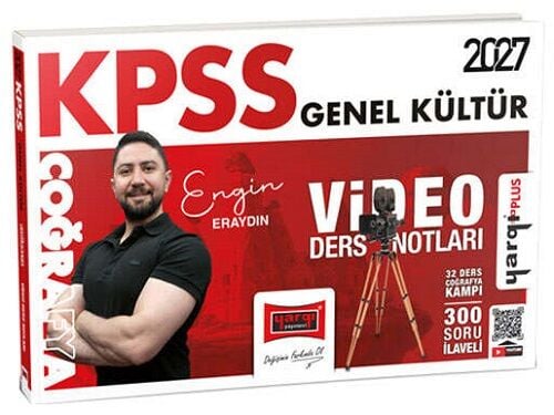 Yargı 2027 KPSS Coğrafya Video Ders Notları - Engin Eraydın Yargı Yayınları