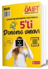 SÜPER FİYAT - Lider 2021 ÖABT İlköğretim Matematik Öğretmenliği 5 Deneme Dijital Çözümlü Lider Yayınları