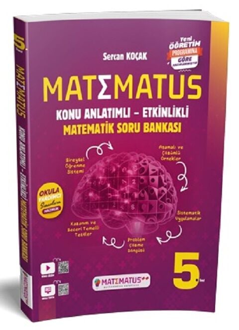 Matematus 5. Sınıf Matematik Konu Anlatımlı Etkinlikli Soru Bankası Matematus Yayınları